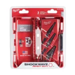 Milwaukee SHOCKWAVE Impact Duty Titanium Step Bit Kit, 3-Piece thumbnail 9