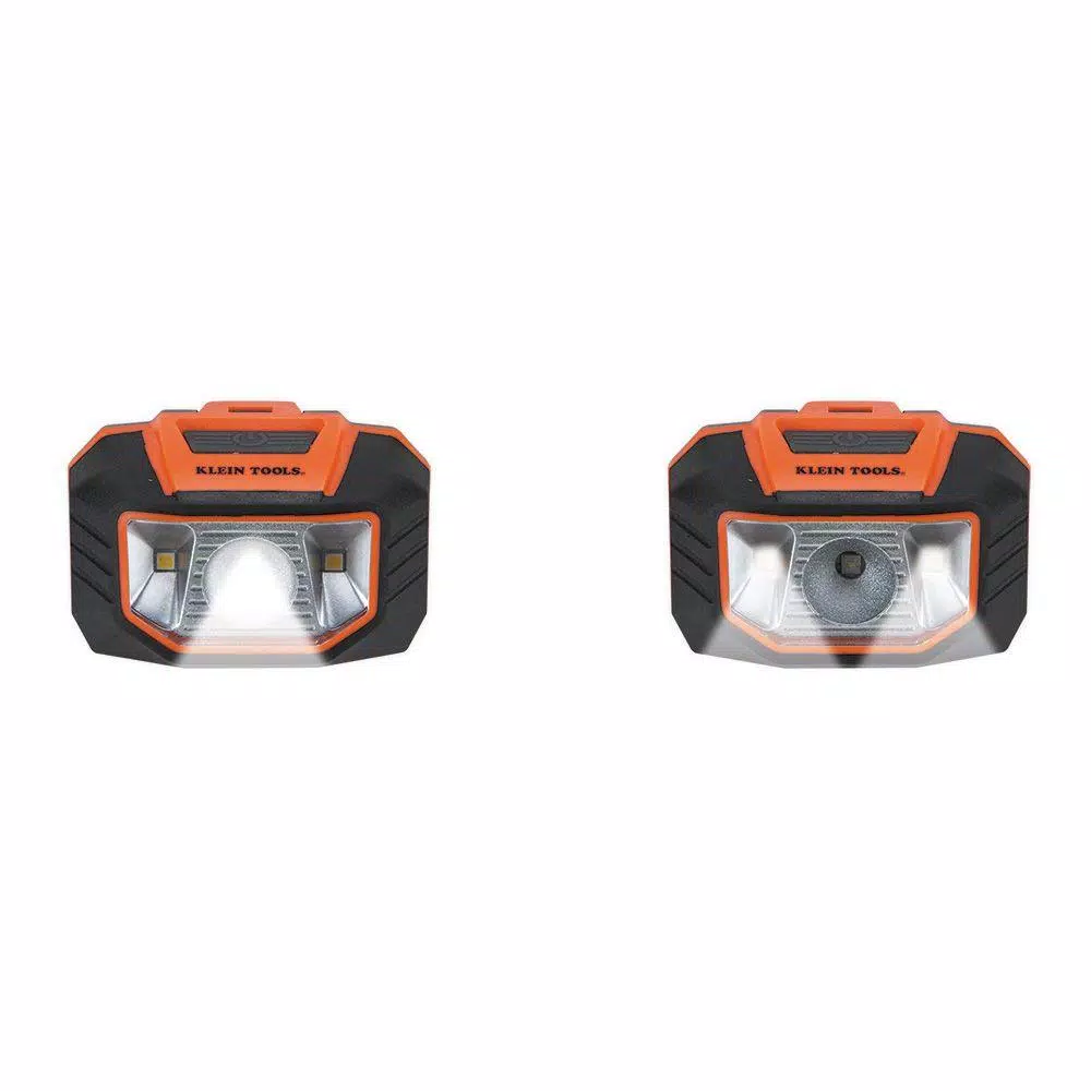 Klein Tools LED Hard Hat Headlamp, 150 Lumens, Orange