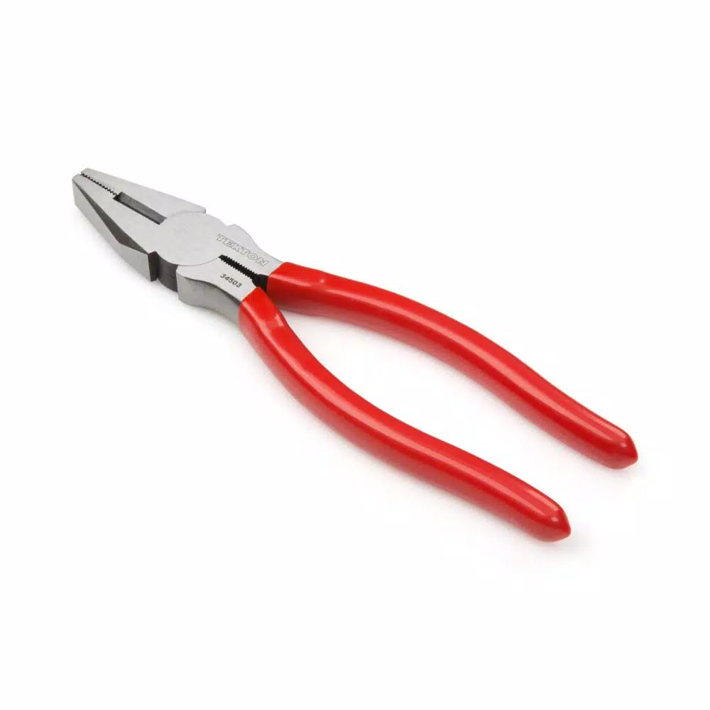 TEKTON 8 in. Lineman's Pliers with Chrome Vanadium Steel