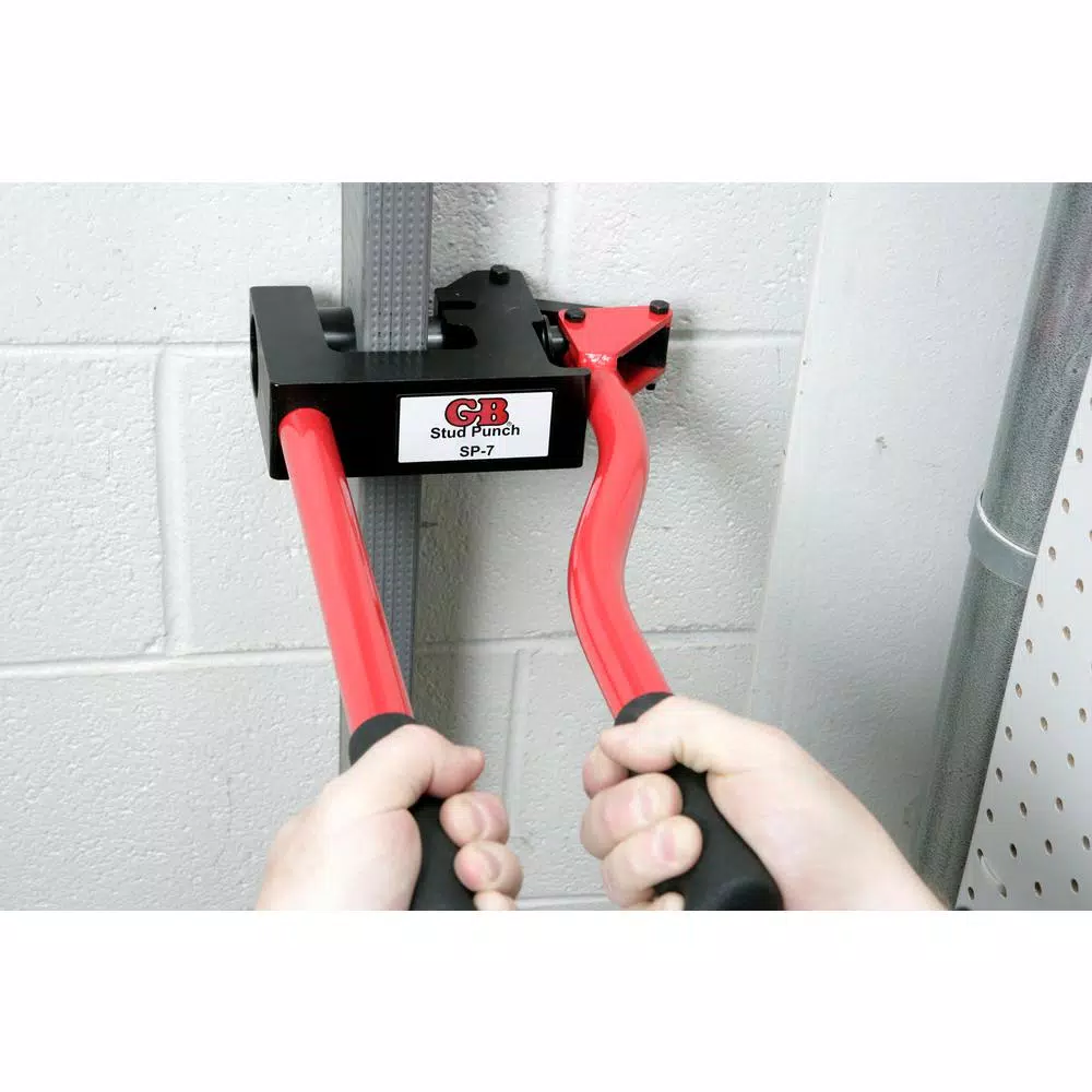 Gardner Bender SP-7 Stud Punch Set with 1-11/32 in. and 7/8 in. Punches and Carrying Case