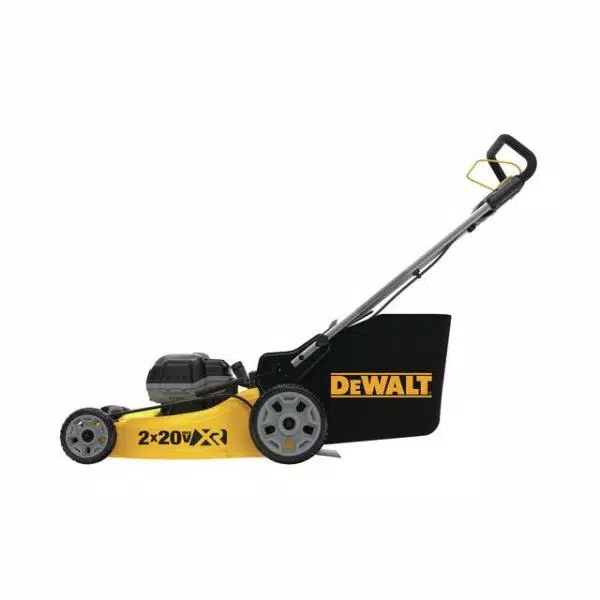 DEWALT 20 in. 20V MAX Cordless Walk Behind Push Lawn Mower with (2) 9.0 Ah Batteries and Charger