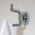 Speakman Neo Double Robe Hook in Matte Black - Solid Brass Construction thumbnail 4
