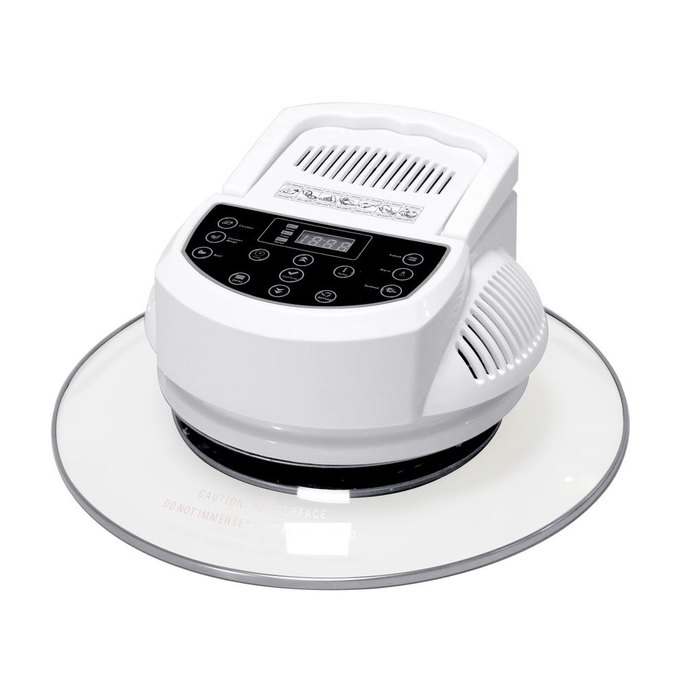 SPT 1300W White Digital Countertop Convection Oven with 6 Pre-Programmed Settings