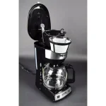 Total Chef 12-Cup Programmable Drip Coffee Maker with Glass Carafe, LCD Display, and Auto Shut-Off - Black/Silver thumbnail 2