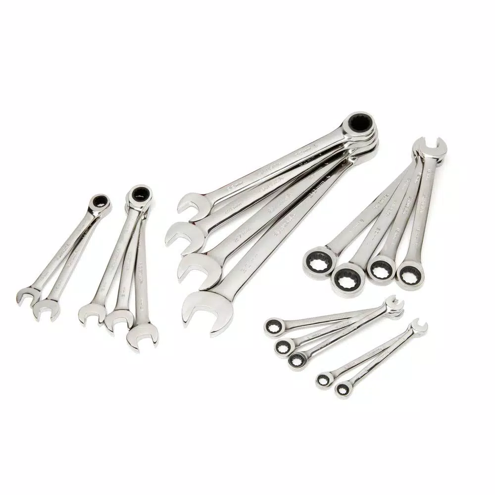 Husky 18-Piece Master Metric Ratcheting Wrench Set