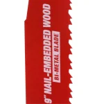 DIABLO Bi-Metal Reciprocating Saw Blade Set for Nail-Embedded Wood and Metal Cutting, 6-Piece thumbnail 3