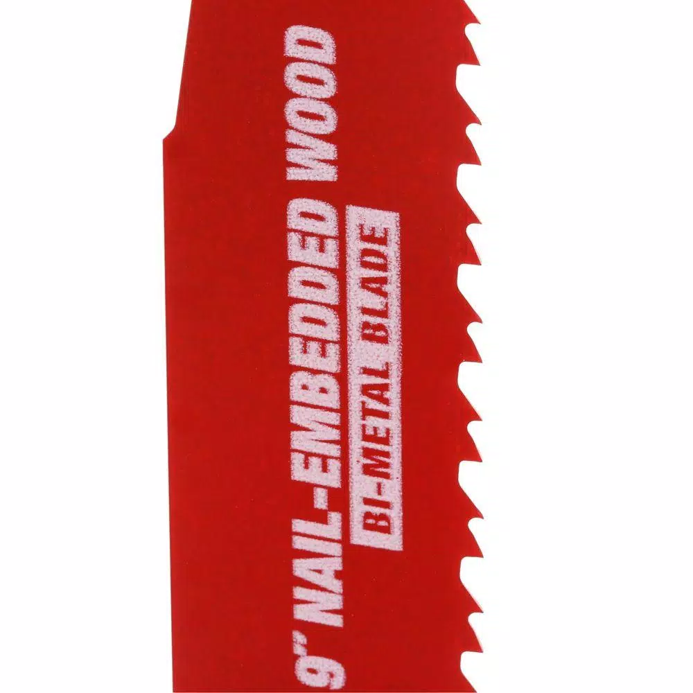 DIABLO Bi-Metal Reciprocating Saw Blade Set for Nail-Embedded Wood and Metal Cutting, 6-Piece