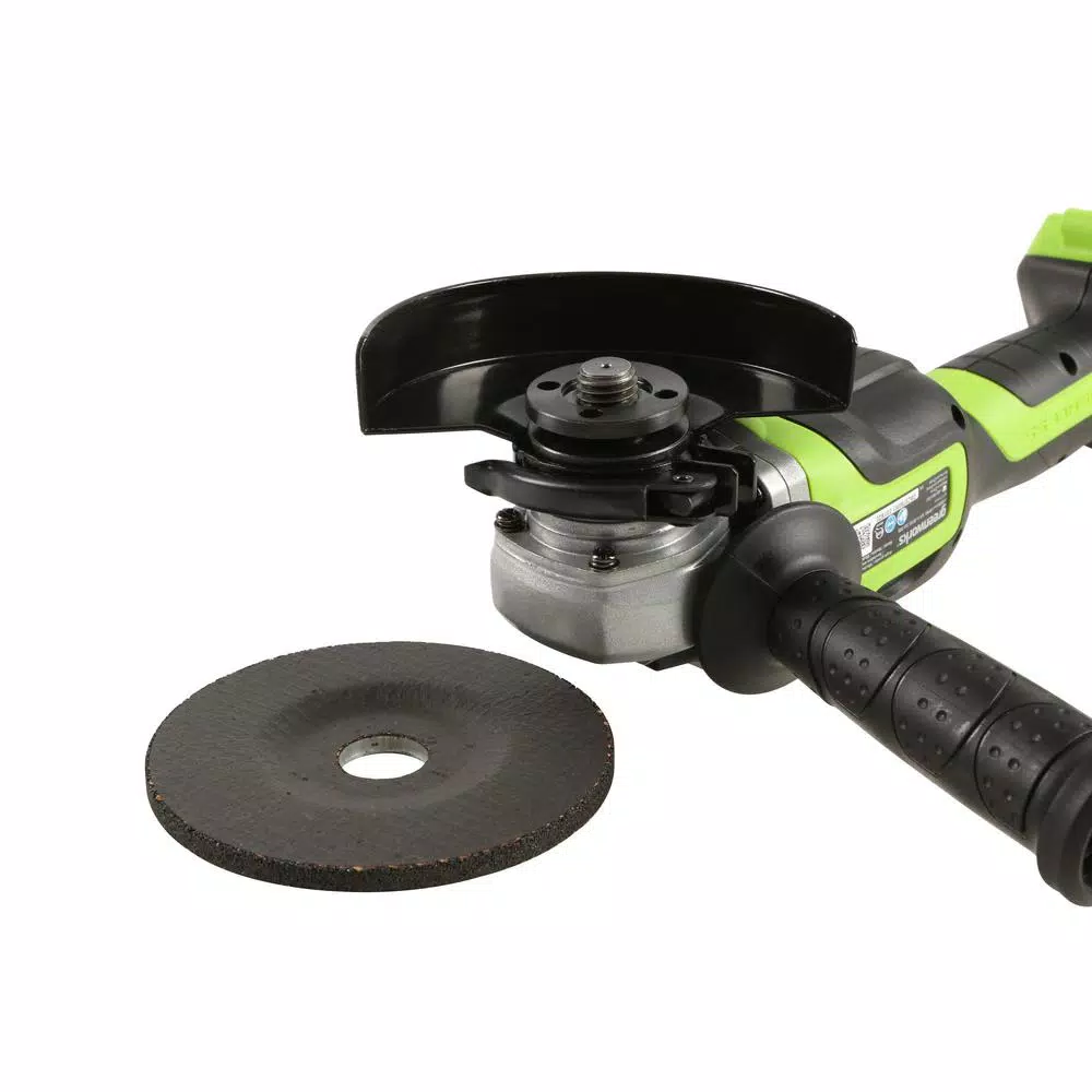Greenworks 24V Cordless Brushless 4.5 in. Angle Grinder, Tool Only
