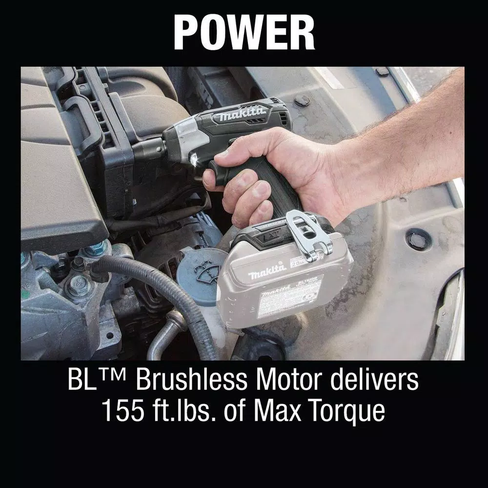 Makita 18V LXT Sub-Compact Brushless 1/2 in. Square Drive Impact Wrench (Tool-Only)