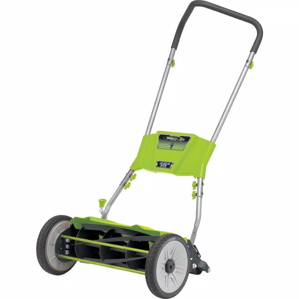 Earthwise Quiet Cut 18 in. Manual Push Reel Mower - California Compliant