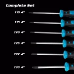 Capri Tools Kontour 6-Piece Star Screwdriver Set with Mechanic's Tray thumbnail 5