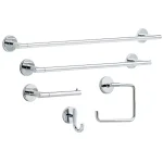 Delta Trinsic 24 in. Towel Bar in Chrome thumbnail 3