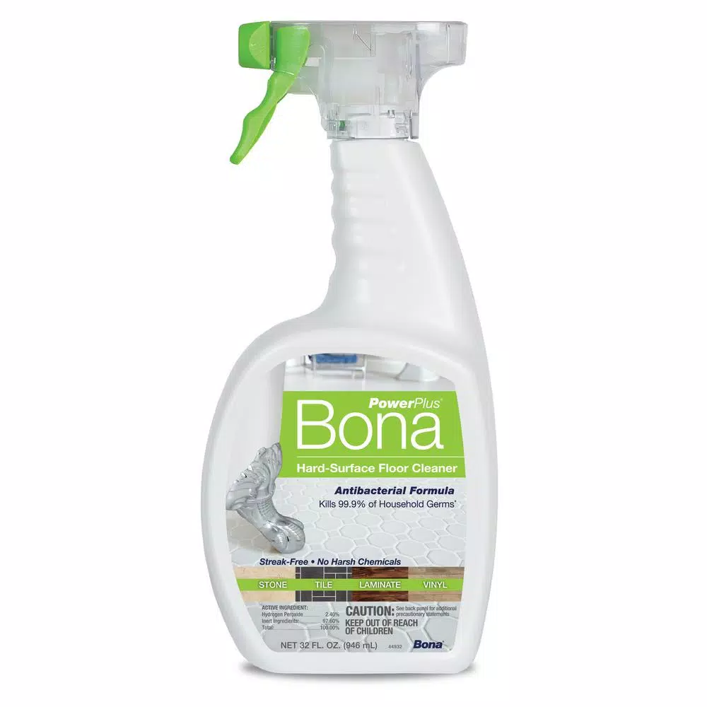 Bona PowerPlus Antibacterial Hard-Surface Floor Cleaner, 32 oz.