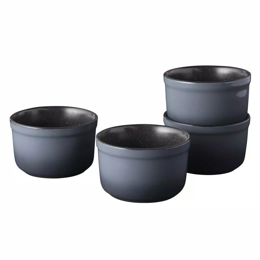 BergHOFF GEM 16-Piece Stoneware Non-Stick Ramekin Set, Gray