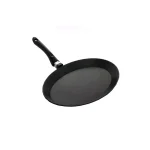 ExcelSteel 11 in. Cast Aluminum Nonstick Oval Frying Pan, Black thumbnail 1
