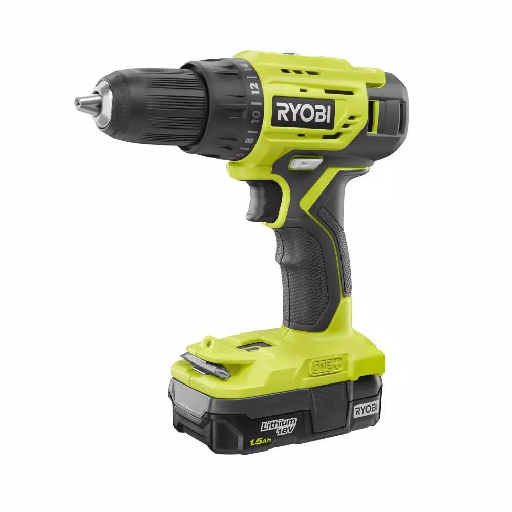 RYOBI 18V ONE+ Cordless 3-Tool Combo Kit with Drill/Driver, Impact Driver, and AirStrike 18-Gauge Brad Nailer