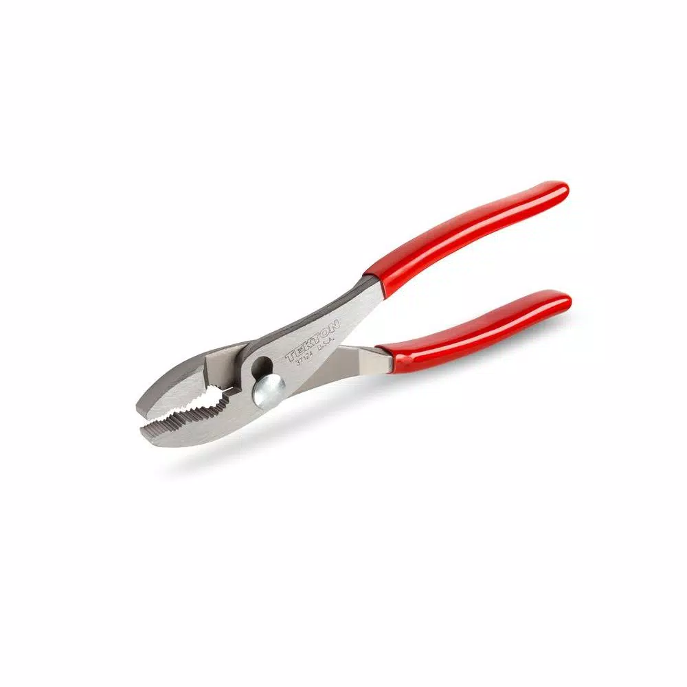 TEKTON 10 in. Slip Joint Pliers with Shear-Type Wire Cutter