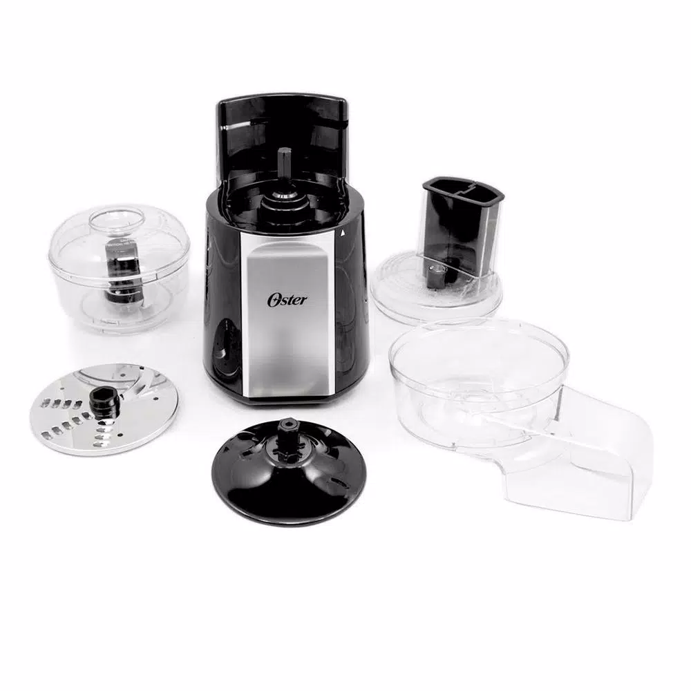 Oster Oskar 2-in-1 Salad Prep and Food Processor, 425W, Black