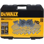 DEWALT 204-Piece Mechanics Tool Set with Ratchets and Sockets thumbnail 2