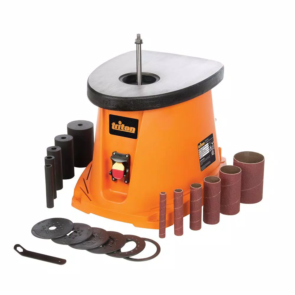 Triton 3.5 Amp Oscillating Spindle Sander with Cast Iron Table