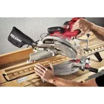 Skil 12 in. 15 Amp Corded Compound Miter Saw with Laser Guide and Quick-Mount System thumbnail 7