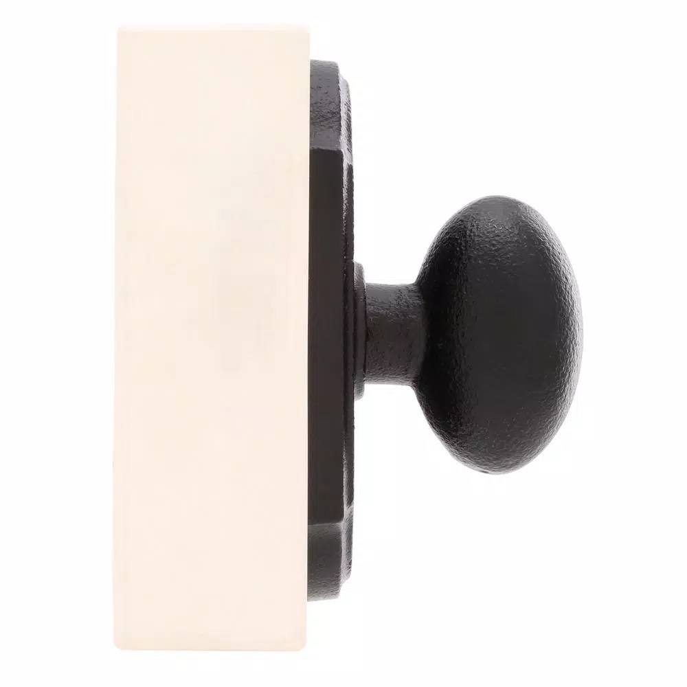 Weslock Molten Bronze Oil-Rubbed Bronze Premiere Durham Half-Dummy Doorknob