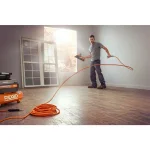 RIDGID 15-Degree 1-3/4 in. Coil Roofing Nailer with 50 ft. Lay Flat Air Hose Kit thumbnail 10