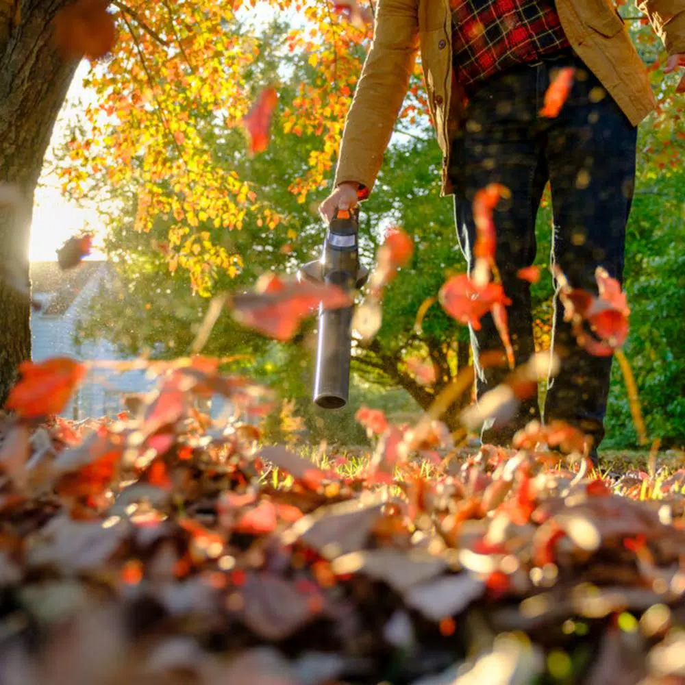Scotts 20V Cordless Leaf Blower Kit with 2.0Ah Battery and Fast Charger, 130 MPH, 98 CFM