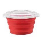 Cuisinart Pop and Serve 2.5 qt. Silicone Microwave Popcorn Maker - Red thumbnail 1