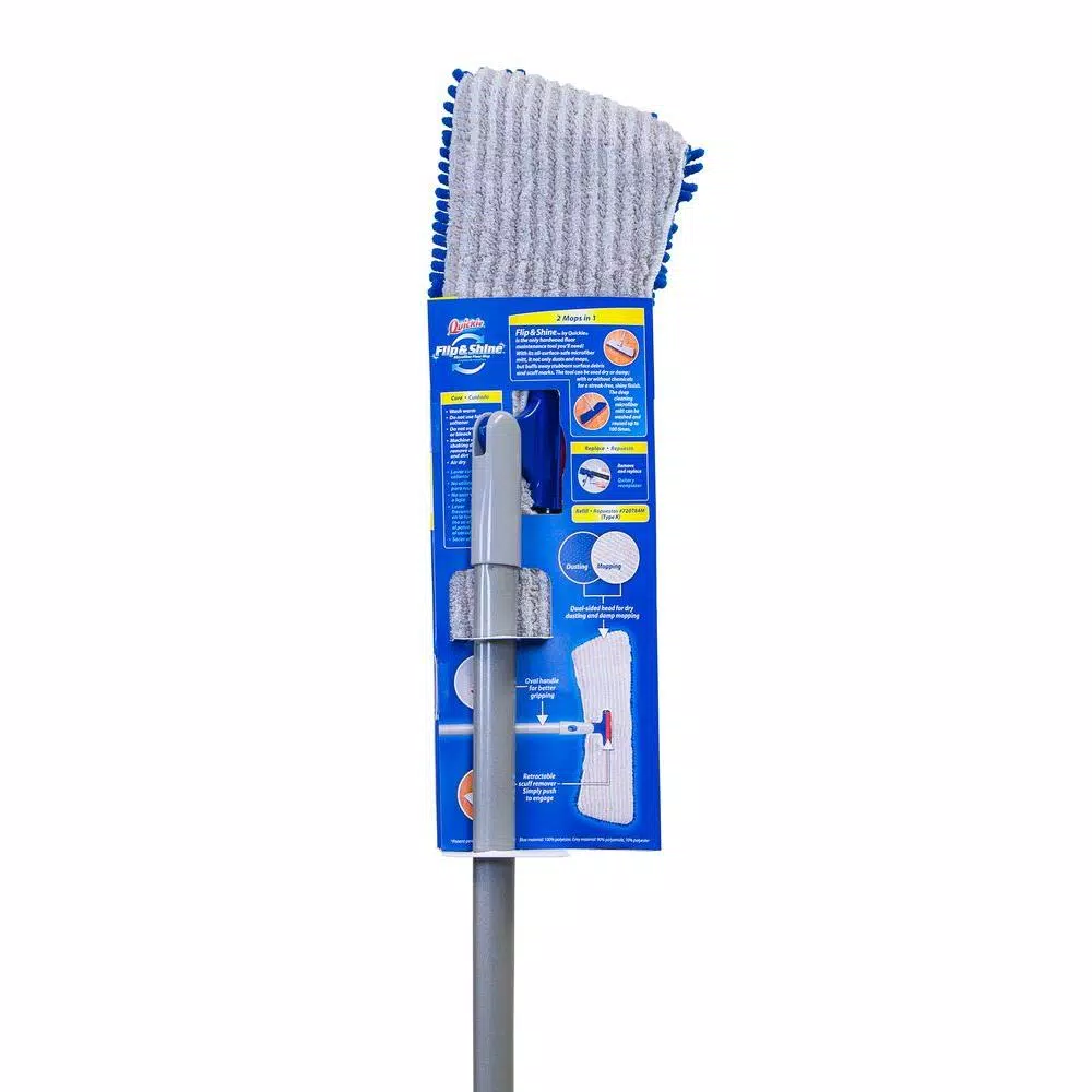 Quickie Flip and Shine Dual Sided Microfiber Hardwood Floor Mop