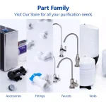 Express Water Refrigerator Connection Kit for Reverse Osmosis Systems, 15 ft. Tubing & Fittings thumbnail 8