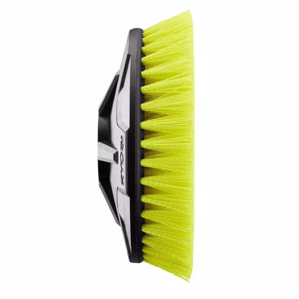RYOBI 6 in. Medium Bristle Brush Accessory for P4500 and P4510 Power Scrubbers