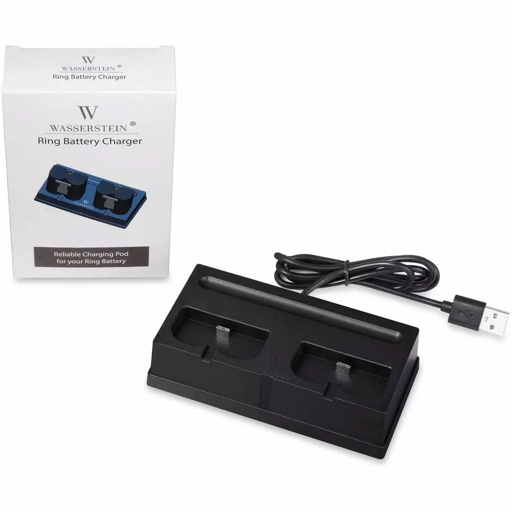 Wasserstein Charging Station for Ring Compatible Rechargeable Batteries