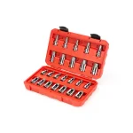 TEKTON 1/2 in. Drive Hex Bit Socket Set, 24-Piece SAE and Metric thumbnail 2