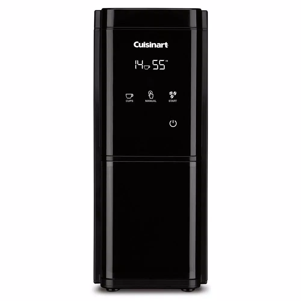Cuisinart T Series Burr Coffee Grinder with Touchscreen Controls, 18 Grind Settings, Black