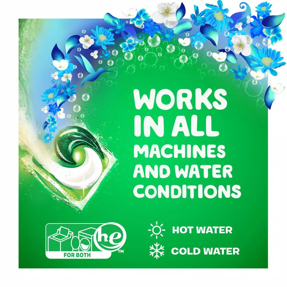 Gain Flings Blissful Breeze Laundry Detergent Pods, 16-Count