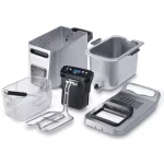 DeLonghi De'Longhi Dual Zone Digital 4L Stainless Steel Deep Fryer with Easy Clean Drain System thumbnail 4