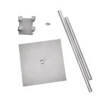 Alpine Industries 40.5 in. Sanitizing Cleaning Wipes Dispenser Stand, Silver Steel thumbnail 6