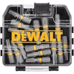 DEWALT MAX IMPACT T25 Torx Bits, 1 in., 15-Piece Set with Storage Case thumbnail 1