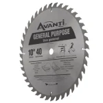 Avanti 10 in. 40-Teeth General-Purpose Carbide Circular Saw Blade thumbnail 2