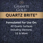 Granite Gold Quartz Brite Quartz Surface Cleaner and Polish, 24 oz thumbnail 8