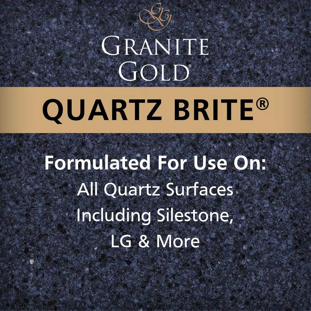 Granite Gold Quartz Brite Quartz Surface Cleaner and Polish, 24 oz