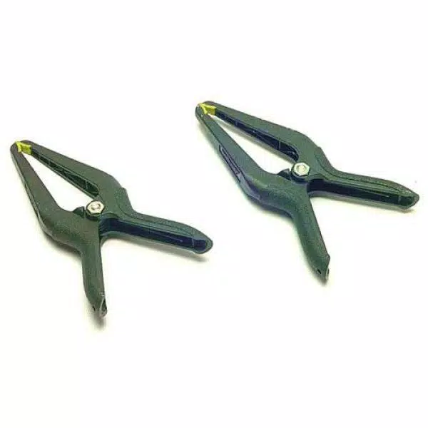 Wolfcraft 6-Piece Hobby Clamping Set - Spring, Ratchet, and Needle-Nose Clamps