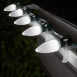Wintergreen Lighting OptiCore C9 LED Cool White Smooth Opaque Christmas Light Bulbs, 25-Pack thumbnail 3