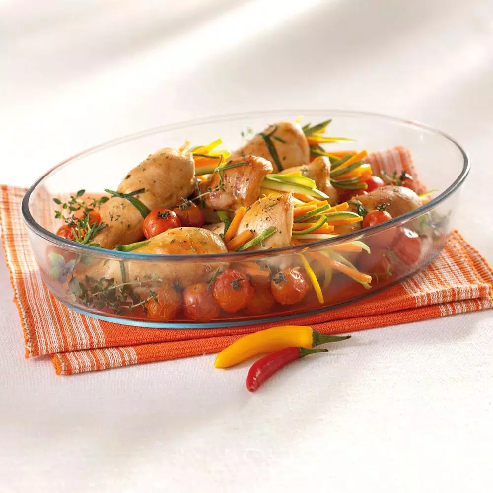 Marinex Celebrity 5-Piece Borosilicate Glass Bakeware Set