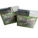 Starlite Creations 9 ft. Red LED Ultra Slim Wire String Lights, 36-Light Battery Operated (Bundle of 2) thumbnail 3