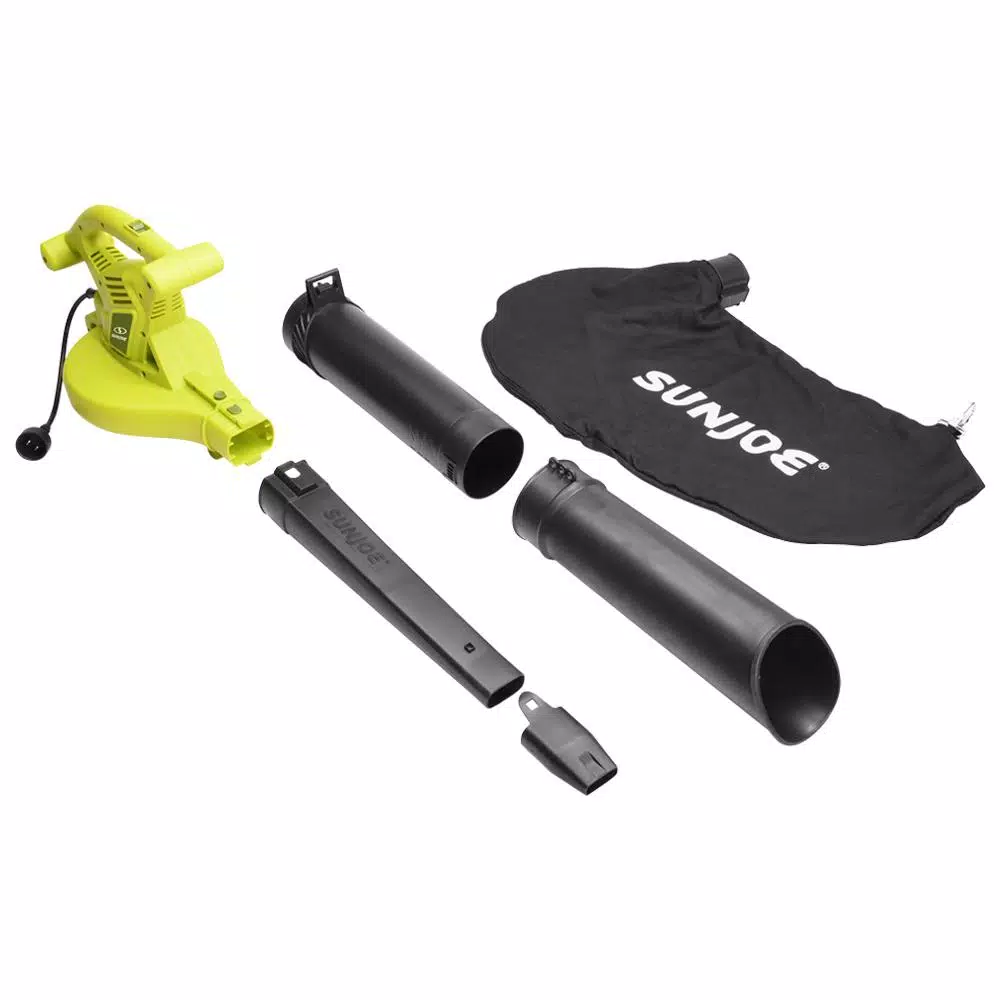 Sun Joe Blower Joe 3-in-1 Electric Handheld Blower, Vacuum, and Mulcher, 240 MPH, 300 CFM, 13 Amp