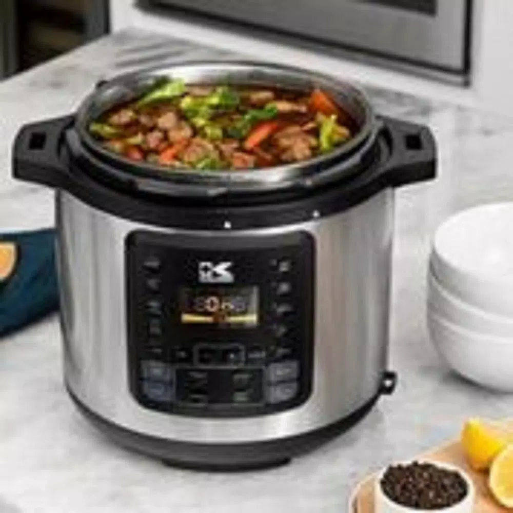 Kalorik 10-in-1 Multi-Use 8 Qt. Stainless Steel Electric Pressure Cooker