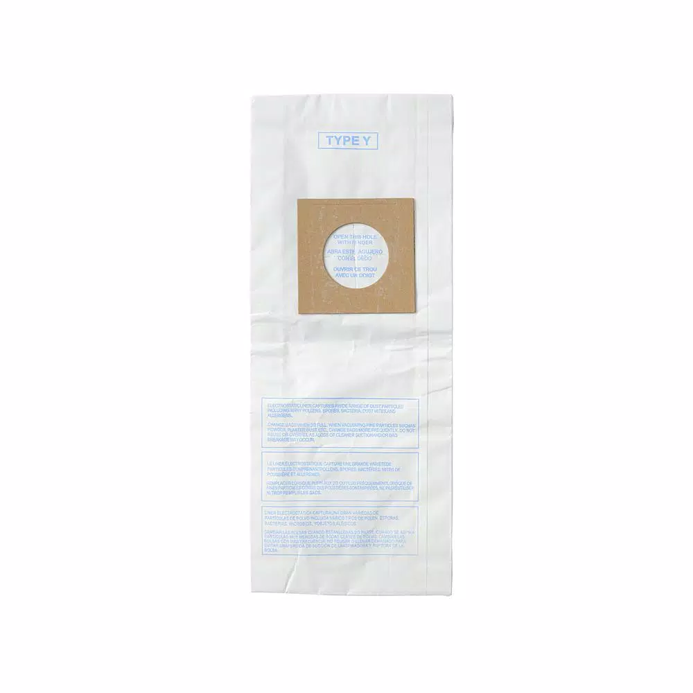 Advantage Replacement Micro Filtration Vacuum Bags for Hoover Upright Vacuums (Type Y and Z)