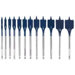 Bosch Daredevil High Carbon Steel Spade Bit Set, 12-Piece thumbnail 1